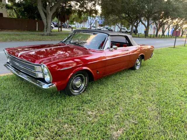 1966 ford galaxie 500 xl v8 390 convertible restored no reserve muscle car!