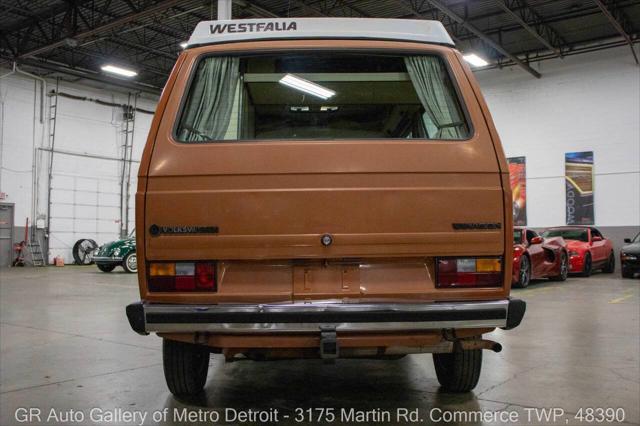 1984 volkswagen vanagon camper 3dr passenger