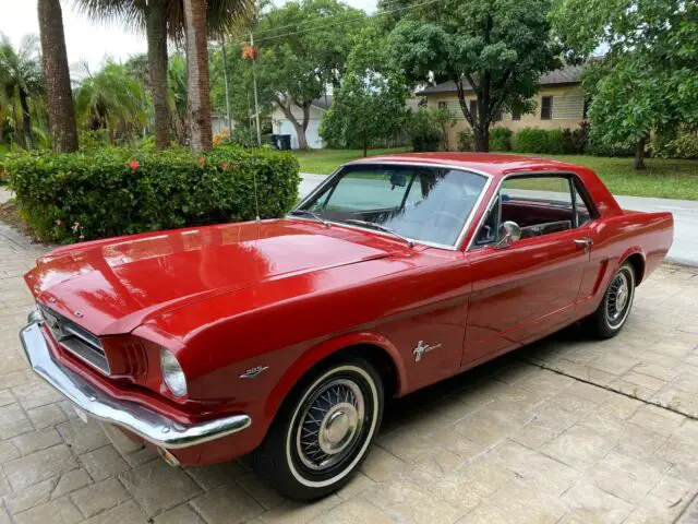 1965 ford mustang 1964 1/2 289ci 4v coupe v8