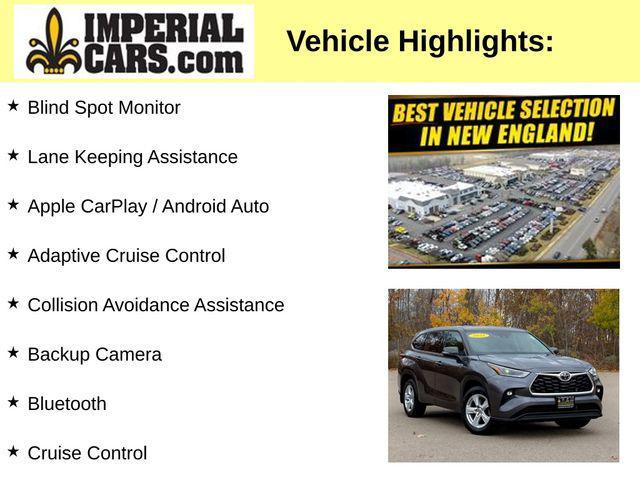 2021 toyota highlander le