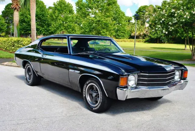 72 chevrolet chevelle heavy chevy 4 speed p.s very rare collector classic muscle