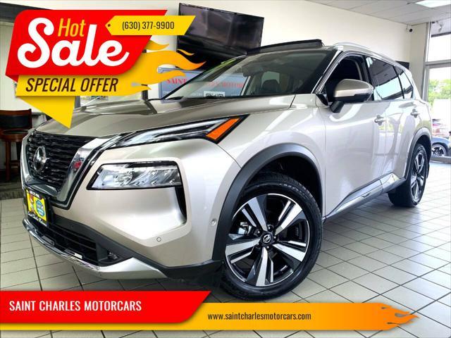 2021 nissan rogue platinum