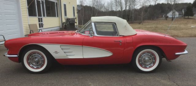 c1 recently restored 283 / 4 speed new top coker radial stunning wow make offer