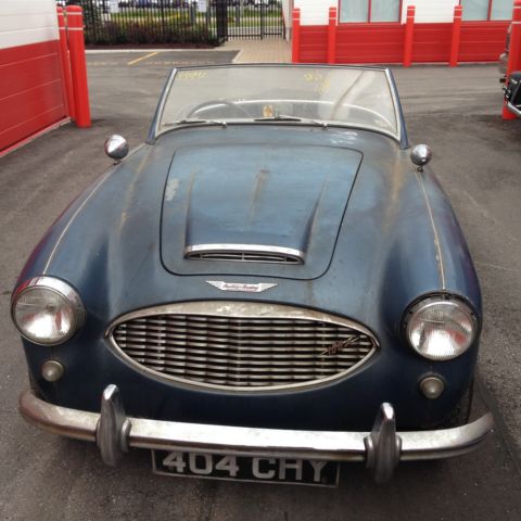 1958 austin healey 3000 100/6