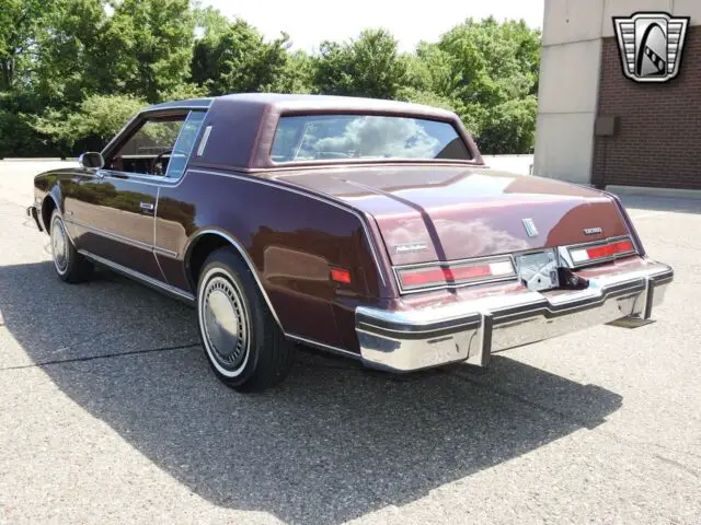 burgundy 1984 oldsmobile toronado coupe 5.0l v8 4bl ohv automatic available now!