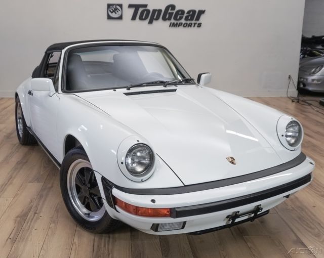 1985 porsche 911 cabriolet over $20,000 spend in recent work