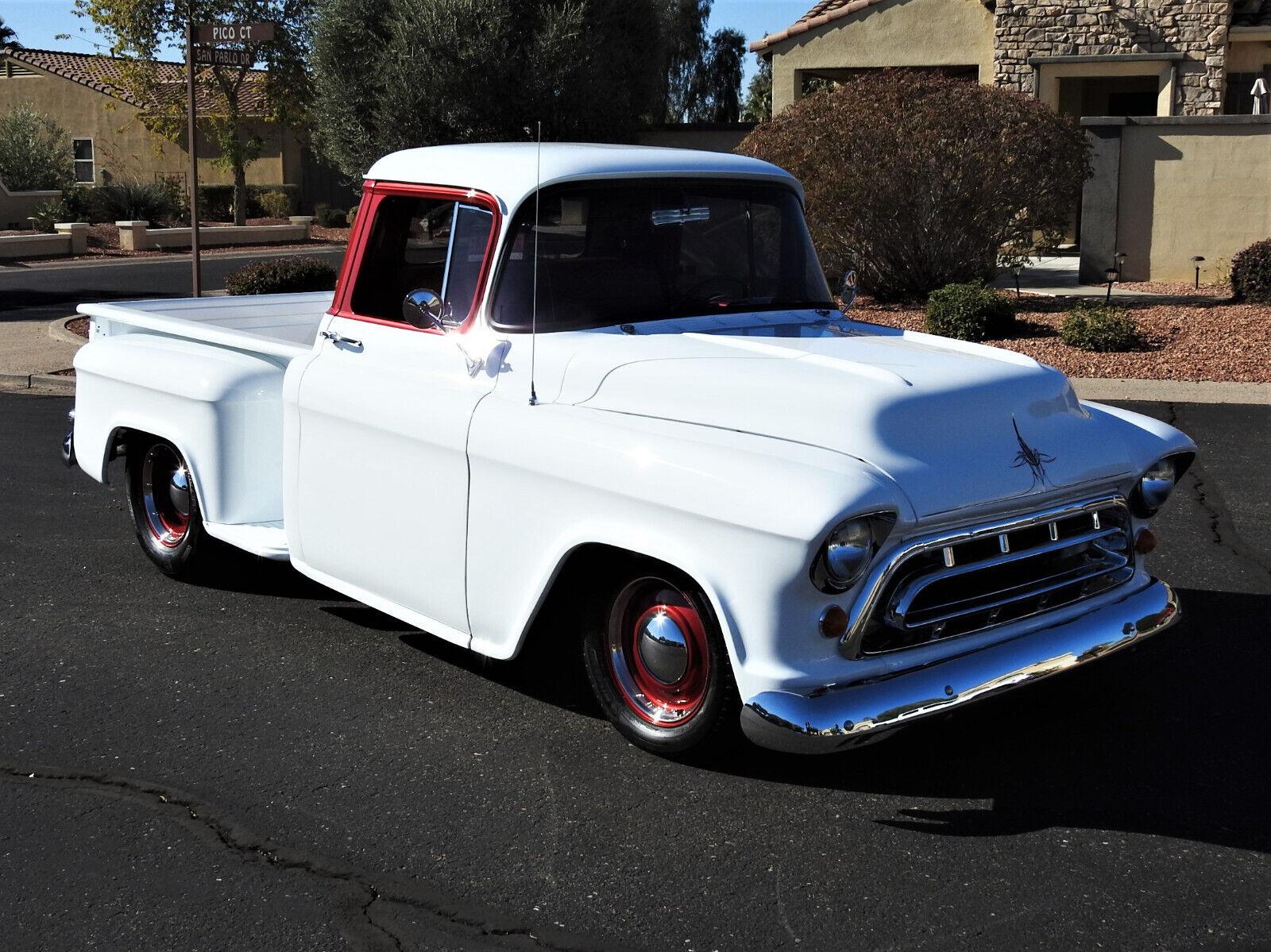 1957 chevrolet pickup 3100 short bed body style 2400 miles