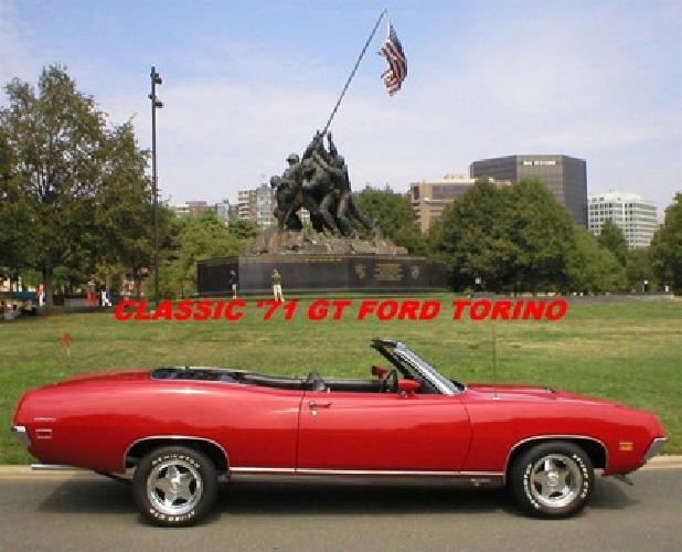 1971 ford torino gt convertible in charlotte, nc