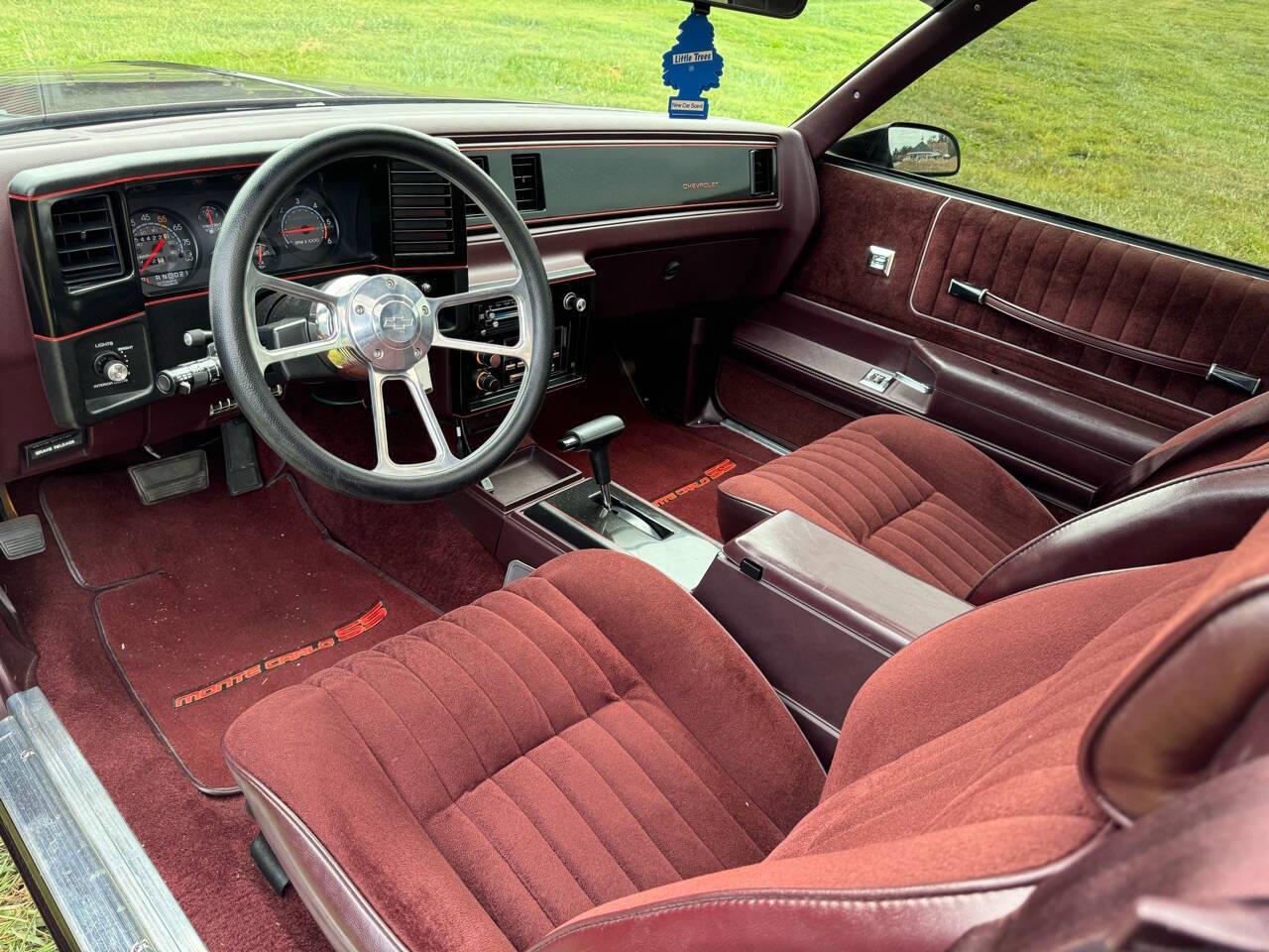 1986 chevrolet monte carlo