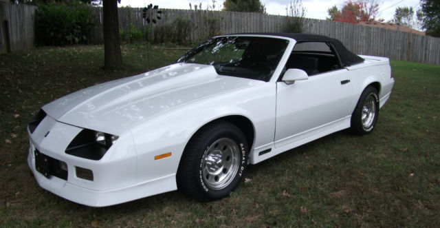 1988 z28 iroc camaro convertible 5 speed