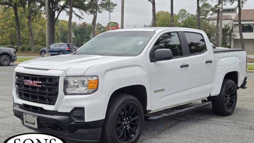 2021 gmc canyon elevation standard