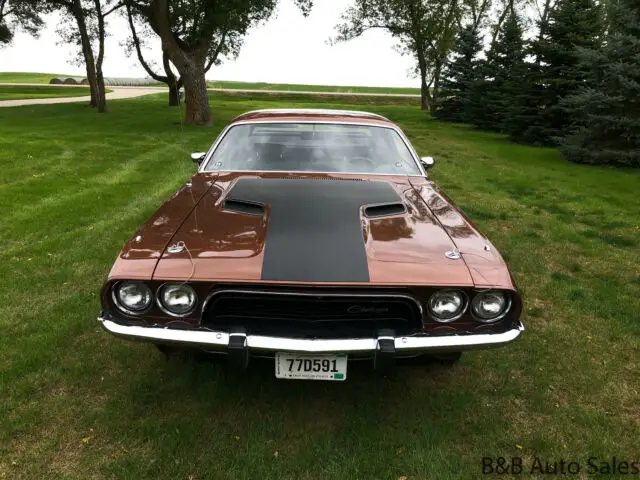 1973 dodge challenger 0 met.brown coupe 8 cyl, automatic