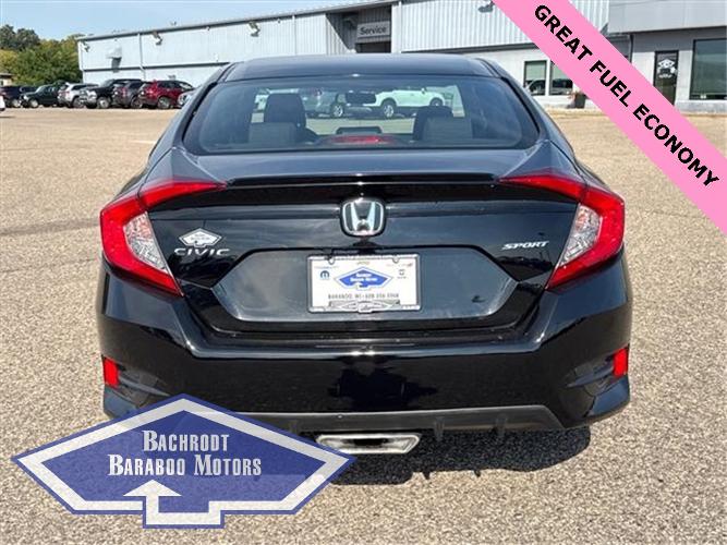 used 2020 honda civic sedan sport