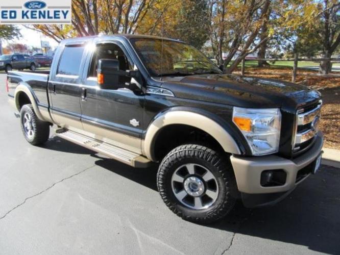 2014 ford f-350 super duty king ranch 4x4 king ranch 4dr crew cab 6.8 ft. sb srw pickup for sale in layton, utah