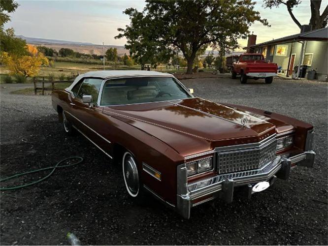 1976 cadillac eldorado in cadillac, michigan