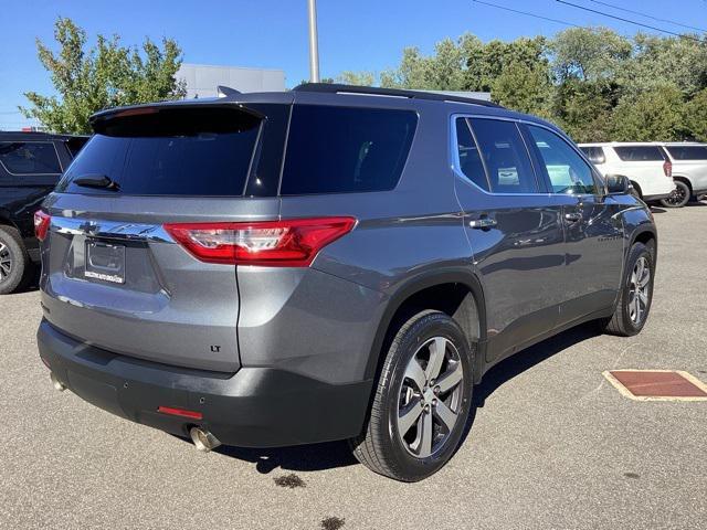 2021 chevrolet traverse lt leather