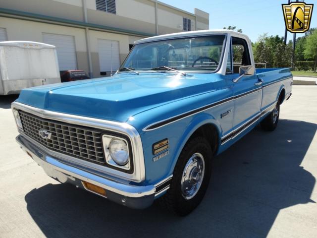 1972 chevrolet c10 0 miles blue truck 350 cid v8 5-speed manual
