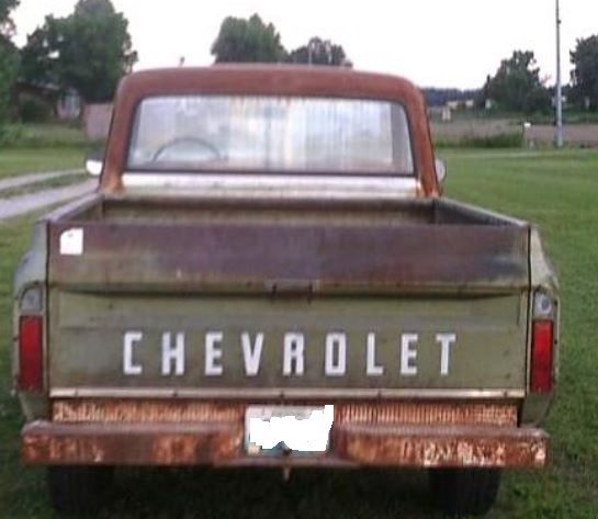 chevorlet chevy c-10 1970 half-ton pickup truck c/10
