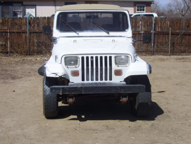 1987 jeep wrangler yj 4wd 258 4.2 6 cyl original