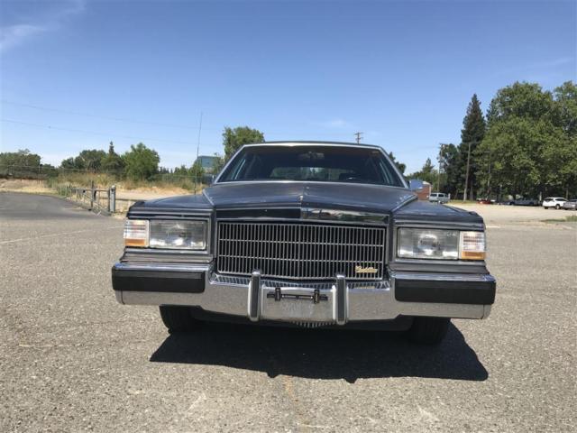 1991 cadillac fleetwood brougham d'elegance 61,600 miles triple black 5.0 v8
