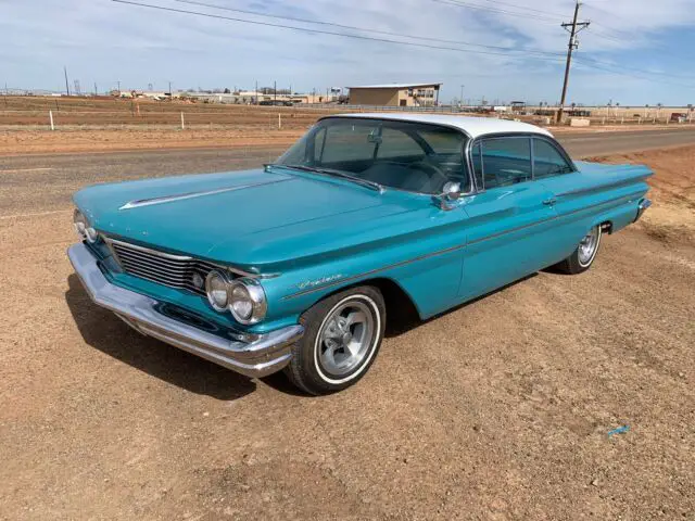 1960 pontiac ventura coupe green rwd automatic