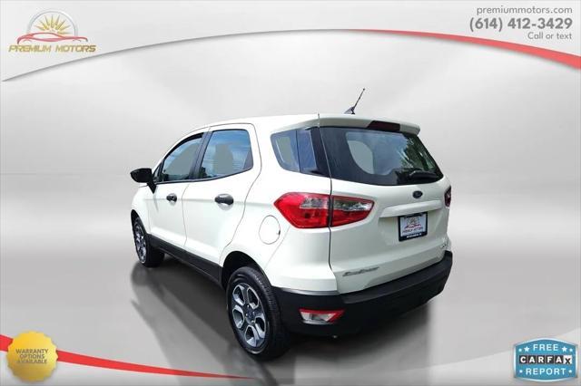 2022 ford ecosport s