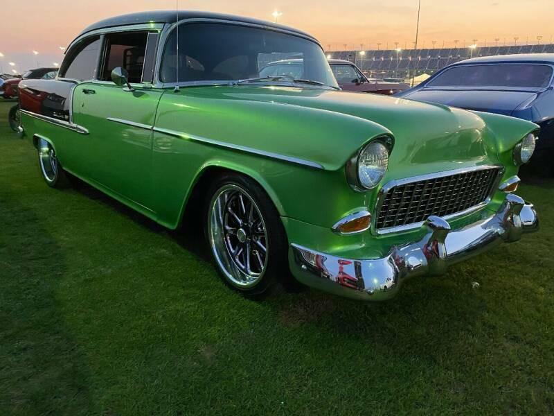 1955 chevrolet bel air/150/210 fully restored v8 350 nice color combo