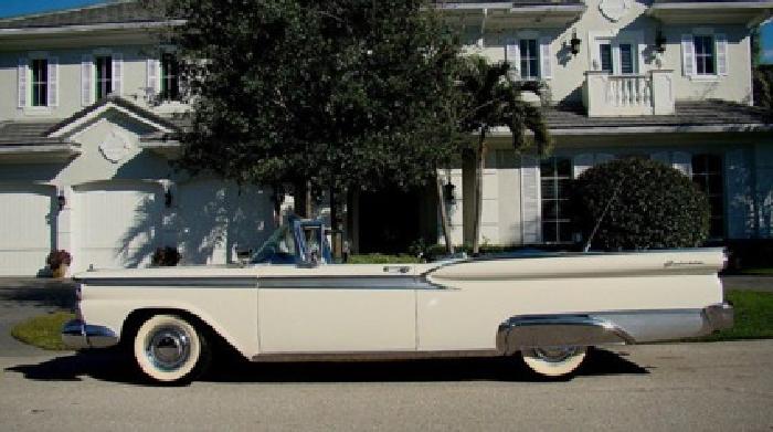 1959 ford galaxie fairlane 500 worldwide shipping in bronx, ny