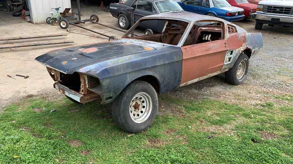 1967 ford mustang fastback a code roller