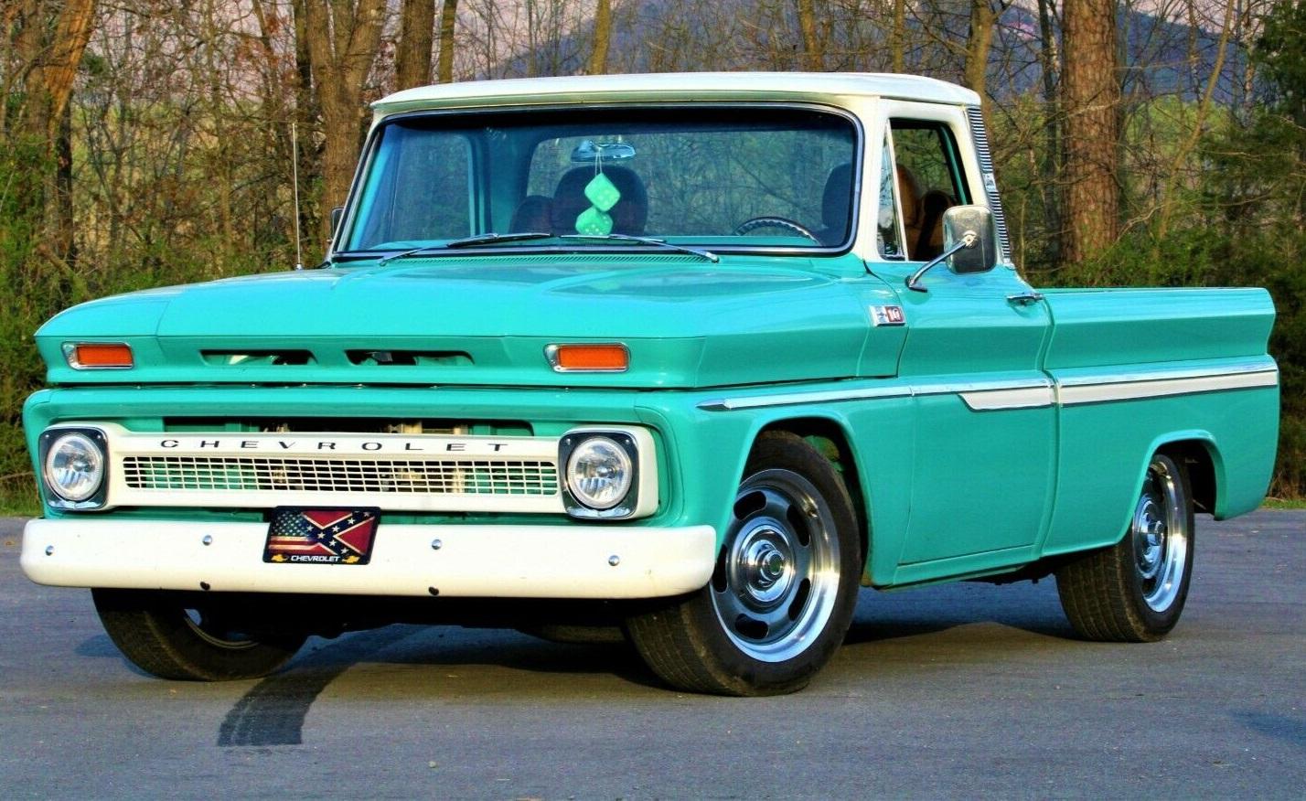 1965 chevrolet c-10 big back window ground up restoration new complete