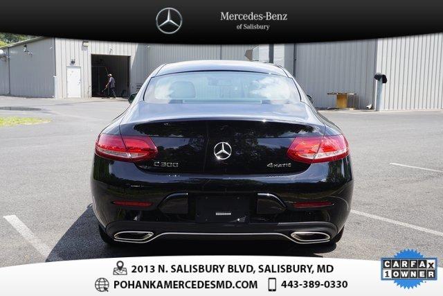 certified 2018 mercedes-benz c 300 4matic coupe salisbury, md 21801 for sale in salisbury, maryland