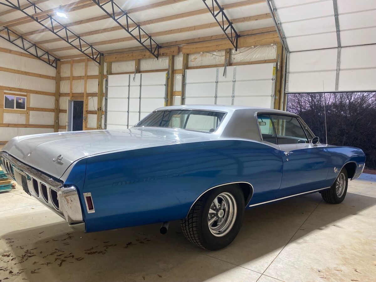 1968 chevrolet impala blue rwd automatic ss 396