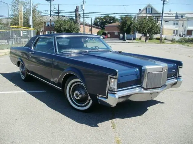1969 lincoln continental mark iii 63,000 miles blue coupe 460 automatic