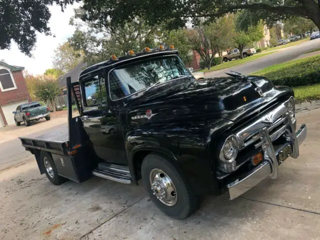 1956 ford f350 flatbed truck - 312v8 w/ac