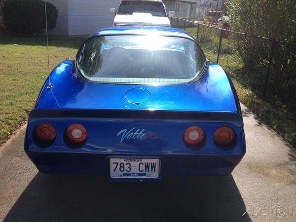 1980 chevrolet corvette stingray 4-speed manual rwd 350 v8 engine 73,600 miles