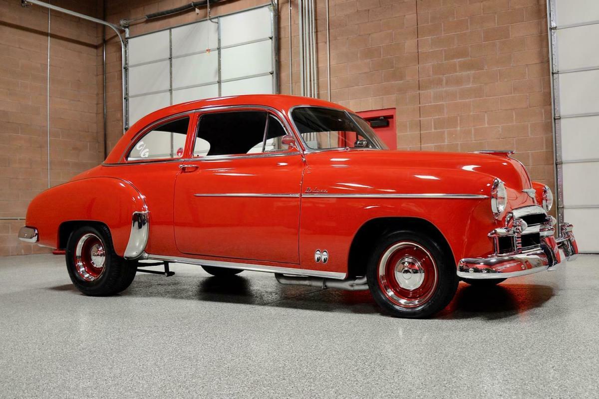 1950 chevrolet styleline deluxe coupe 'street rod' 350ci sbc 4-speed bad-ass!