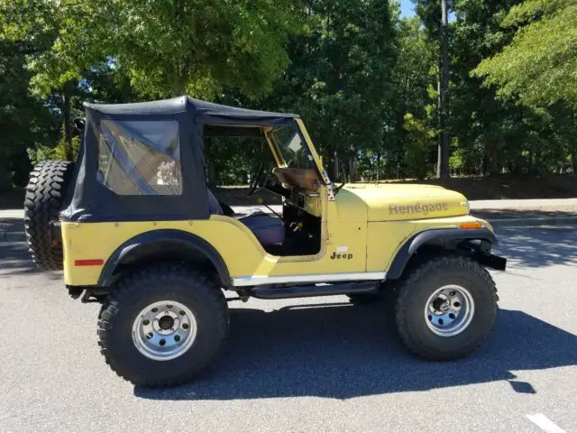 1978 jeep cj5 renegade - levis edition