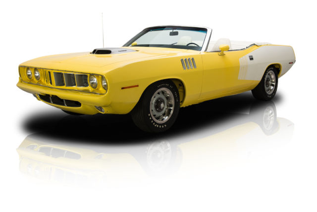 rotisserie restored 'cuda convertible 426 dual quad hemi v8 4 speed dana 60