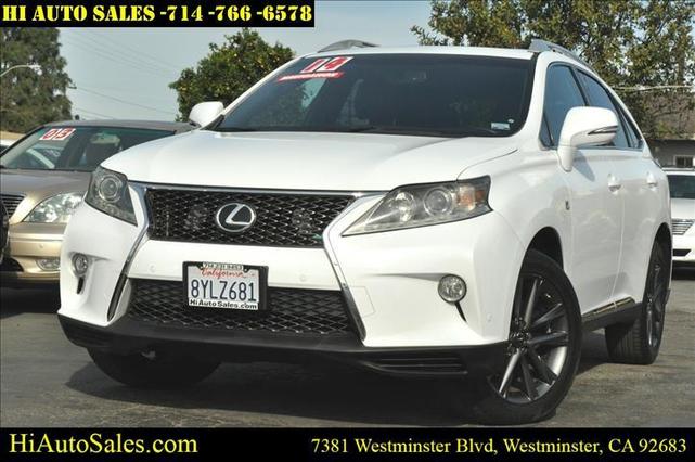 2014 lexus rx 350 f sport