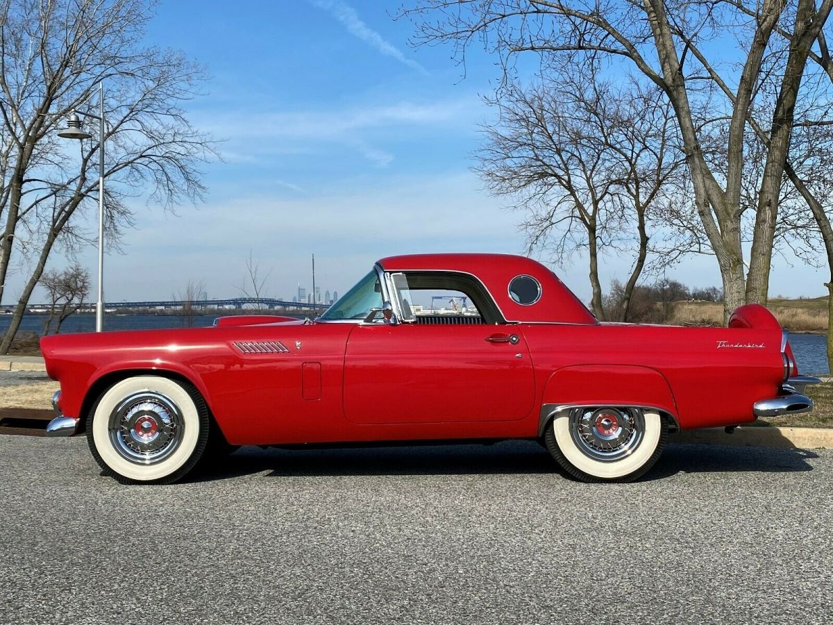 1956 ford thunderbird frameup resto california car mint many options no reserve