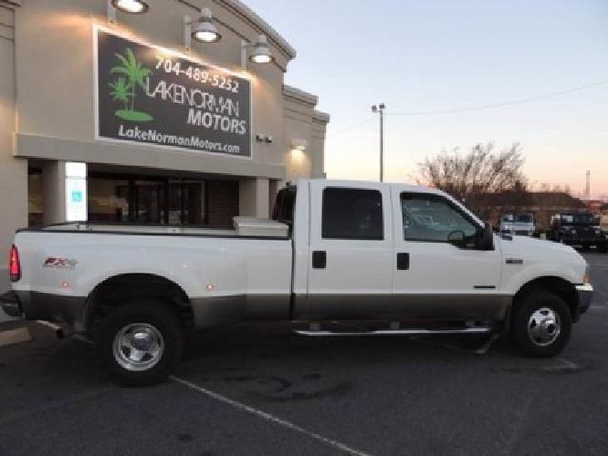 2003 ford super duty f-350 drw lariat**4x4**htd.lthr**crew**7.3l power-stroke* in denver, nc