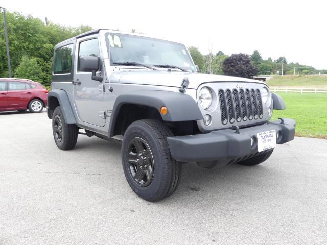 2014 jeep wrangler sport 4x4 sport 2dr suv for sale in keene, new hampshire