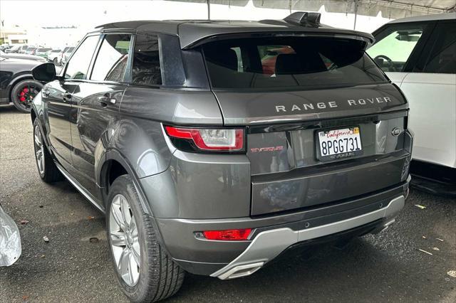 2018 land rover range rover evoque hse dynamic