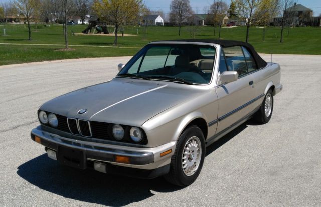 1988 bmw 325i convertible classic 5-speed sporty no reserve
