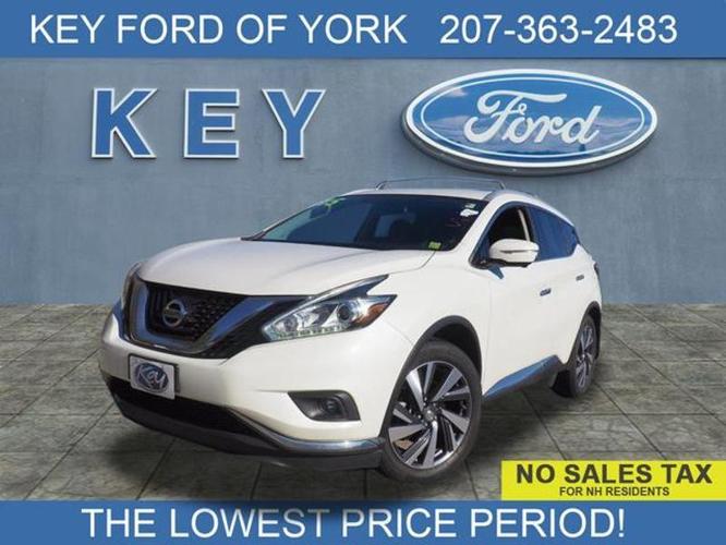 2015 nissan murano platinum awd platinum 4dr suv for sale in york, maine