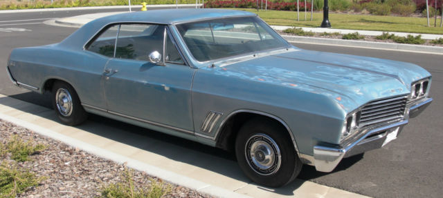 1967 buick skylark coupe 2-door perfect for restoration barn find
