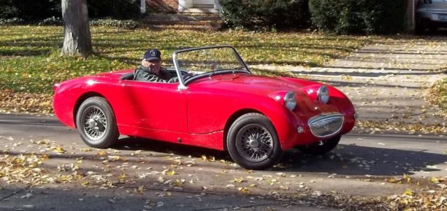 sprite, 1960 right hand drive updated