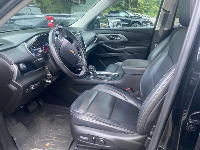 2021 chevrolet traverse lt leather