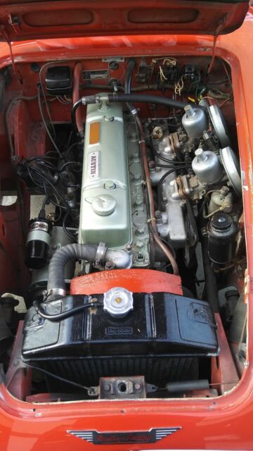 1960 austin healy 3000 mark 1 roadster deluxe with overdrive