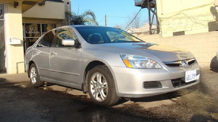 2007 honda accord se silver 53,134 mile in los angeles, ca